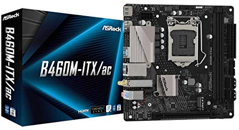 ASRock B460M-ITX/AC unterstützt 10th Gen Intel CoreTM Prozessoren (Sockel 1200) Motherboard