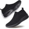 vibdiv Zapatos Planos Caminar Mujer Zapatillas Casual Zapatos Diarios sin Cordones Ligeros Cómodos