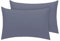 British Home Bedding - Pillow Cases - Pack of 2 Plain Cover Polycotton Luxury Pillowcases - Shrinkage and Fade Resistant (Grey)