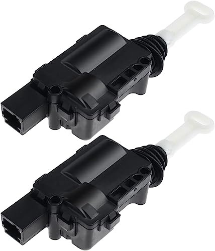 Frankberg 2x Türschloss Stellmotor Vorne Kompatibel mit KM 1007 Alle Motoren Schrägheck 2005-2014 Replace# 9649879580