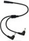 GINTOOYUN Cavo splitter CC, 1 femmina a 2 maschi ad angolo retto, 12 V CC, 5,5 mm x 2,1 mm, splitter a Y, adattatore femmina a maschio a 90 gradi, 0,7 m (da 1 a 2 vie ad angolo retto)