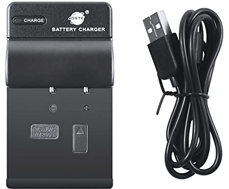 DSTE NEW USB Camera Battery Charger Compatible for JVC VM200U
