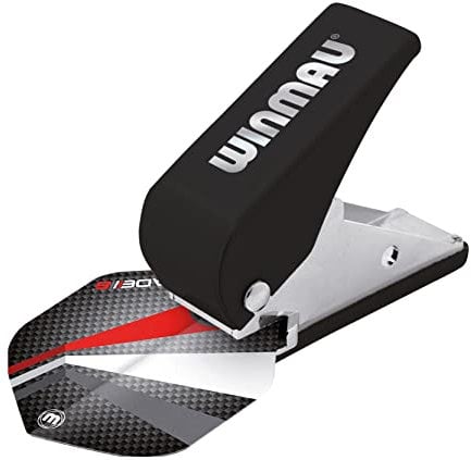 WINMAU Schwarz Logo Dart-Flight-Punsch