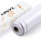 HTVRONT Vinylfolie Plotter Selbstklebend Rolle, 30.5cm x 762cm Glänzend Weiß Vinylfolie Plotter für Bastelprojekte, Schilder, Scrapbooking