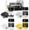 Edible Glitter Essbarer Glitzer - 4 Farben Essbarer Glitzerpulver Glitzerstaub für Getränke, Lebensmittel, Kuchen - Essbarer Metallisch Lebensmittelfarbe Pulver zum Cocktails, Torten - 5g / Flaschen