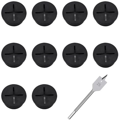 10 PCS Silicone Cable Grommet, 1 PC Hole Opener, Rubber Cable Gland, Flexible Silicone Cable Gland, Cable Entry, Cable Entry Essentials