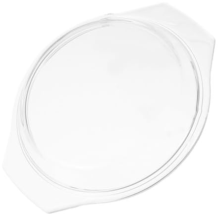 PHENOFICE Couvercle En Verre Anti ÉClaboussures RéSistant À La Chaleur Pour Micro Ondes Et Four Couvercle Transparent Pour Bol Et Plat De Cuisine