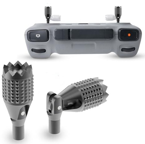 Joystick pieghevole per controller RC/RC2 per DJI Mini 3 Pro/Mini 4 Pro/Air 3/Mavic 3, in lega di alluminio, retrattile, accessori di ricambio (nero)