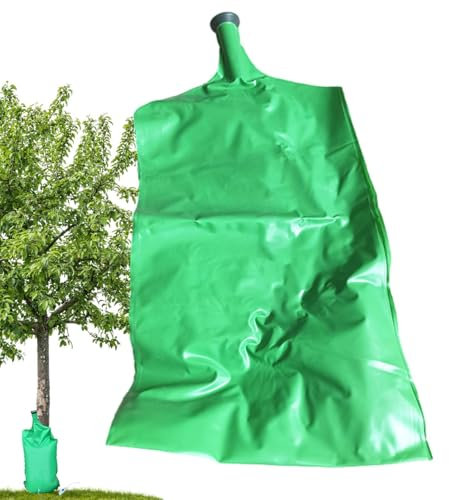 Bolsa De Riego Árboles - 15L Bolsa Riego Goteo Automatico De PVC para Plantas, Árboles Frutales, Paisajismo Jardín