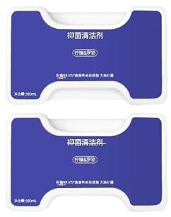 FGJDERYH ​​580mL Robot Mop Detergent, Compatible With Narwal Freo Z Ultra/Z10, Self-Cleaning Concentrate Solution For Hard Floors(2pcs)