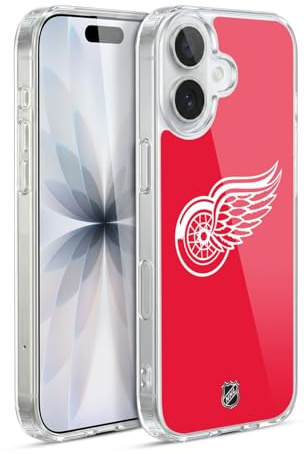 Head Case Designs Offizielle NHL Einfach Detroit Red Wings Gelhülle [Militärischer Schutzgrad] Kompatibel Mit Apple iPhone 17 Und Kompatibel Mit MagSafe