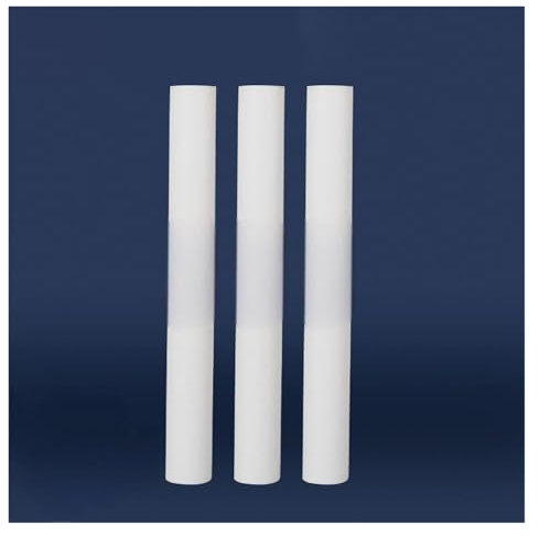Accessori per filtri, 3 pezzi 20 pollici 1/5 micron lucido/ago PPF cartuccia filtro acqua sedimenti purificatore per bagno, cucina(Glossy type,5 micron)