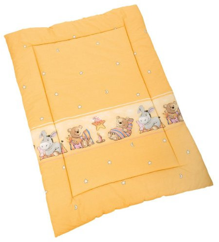 Alvi 612152674 Krabbeldecke Donkey, gelb