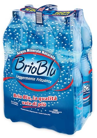 BRIO BRIO BLAU, leicht prickelnd, 6 x 1.5 Liter