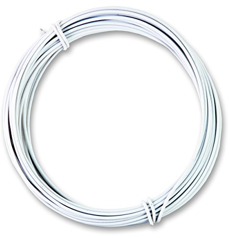 Filpack fpbl12 – Cable Acero Plastificado, color blanco, 6 m/Ø 1,2 mm