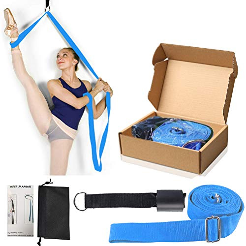 KimDaro Leg Stretcher, Door Flexibility & Stretching Leg Strap - Great for Ballet Cheer Dance Gymnastics or Any Sport Leg Stretcher Door Flexibility Trainer Premium Stretching Equipment