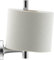 Duravit Ersatzrollenhalter Starck T, Toilettenpapierrollenhalter für 1 Rolle, Klopapierhalter Wandmontage, Chrom