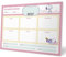 Grupo Erik Wochenplaner Block A4 Kalender Planer Snoopy -Tischplaner A4 - Tischkalender ohne Datum - Schreibtischunterlage Papier
