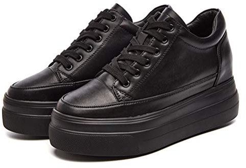 TORIDE Chunky Trainer für Damen Hidden Heel Freizeit Stylish Schuhe Hohe Walking Gym Sportschuhe Plateau Sneakers