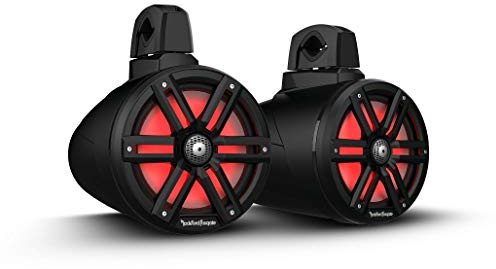 Rockford Fosgate Color Optix M2WL-8B - 20 cm 2-Wege-Lautsprecher mit 1000 Watt (RMS: 250Watt) - schw