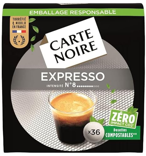 CARTE NOIRE - Espresso Classic N°8 Type Senséo 250G - Lot De 3 - Vendu Par Lot