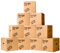 StorePAK Eco Storage Archive Moving Boxes with Handles - (Pack of 10) - 64 Litres - 100% Recyclable - H 40.5 x W 40.5 x D 40.5cm - LARGE