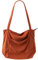 Funtlend Cord Umhängetasche Damen mit Reißverschluss, Shopper Tasche für Uni, Arbeit, Mädchen, Schule und Alltag - Kord Einkaufstasche