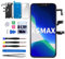 CYKJGS for iPhone Xs Max Screen Replacement with Ear Speaker Proximity Sensor 6.5 LCD Display Digitizer 3D Touch Full Assembly with Repair Kit Front HD Glass Fix Tools XsMax A1921 A2101 A2102 A2104