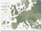 TOYOCC Wandbilder 70x120cm Kein Rahmen Football Clubs of Europe Poster und Drucke Fußball Sport Gemälde Zimmer Wandkunst Bild Wohnkultur für Wohnzimmer