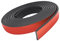 JAHOMFAI Gummistreifen selbstklebend, Neopren Gummimatte Gummiplatte, 20mm(B) x3mm(D) x3m(L) Vollgummi Gummiprofil für Dichtungen, DIY, Bodenbeläge Schutz, Anti-Vibration, Anti-Rutsch