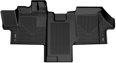 Husky Liners Weatherbeater Fußmatten | passend für Ram Promaster 1500, 2500, 3500 | vorne, 1 Stück, schwarz – 18051