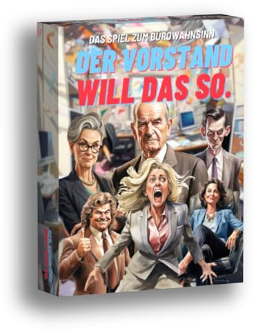 Der Vorstand Will Das So Das Kartenspiel für alle Kolleginnen und Kollegen zum Abschied und Wichtelgeschenk