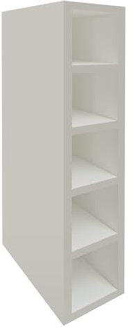 highdecora Wine Rack Cabinet Base or Wall Unit Made with 18mm MFC for Kitchen, Leaving room, Hotel, Restaurant (Light Grey)