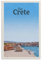 Jdjdu Kreta-Vintage-Reiseposter, Geschenk, Wanddekoration, Malerei, Poster, Leinwand-Kunst-Poster