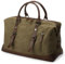 Virklyee Bolso de Viaje de Lona Retro Weekender Bolsa de Deporte Hombre Bolsa Gimnasio 32L,Lona retroAdecuado para Viajes, Negocios, Camping,para Mujer y Hombre (Verde)