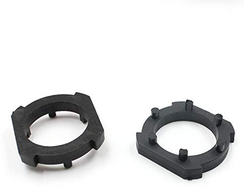 Scheinwerferlampen Adapter,Scheinwerfer Birne Halt 4 Stück H7 Autoscheinwerferadapter Passend Passend für Mazda 3 H7 Birnenhalteradapter Sockel Base Base Halteklammer Passend Passend für Scheinwerferl