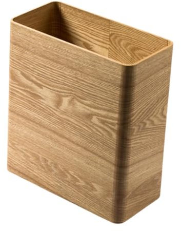 Poubelle En Bois élégante pour La Maison et Le Bureau, Bois clair