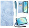 AROYI Case Compatible with Samsung Galaxy A16 5G/4G Case,Wallet Case PU Leather with Card Slots Folding Stand Magnetic Protect Flip Cover for Samsung Galaxy A16 5G/4G Mist Blue