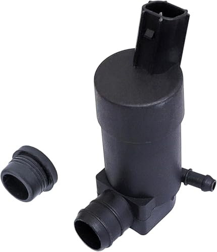 Pompe de lave-glace 1S7117K624DC de rechange compatible avec Ford Transit Custom 2012-2018 Compatible avec Jaguar XF 2008-2018