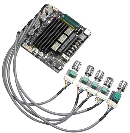 Sound-Leistungs Verstärker Modul 100W 100W und 200W Subwoofer Output 2.1 Kanal BT Digital Sound-Leistungs Verstärker Modul DC12-30V Mehreren Eingangs Optionen