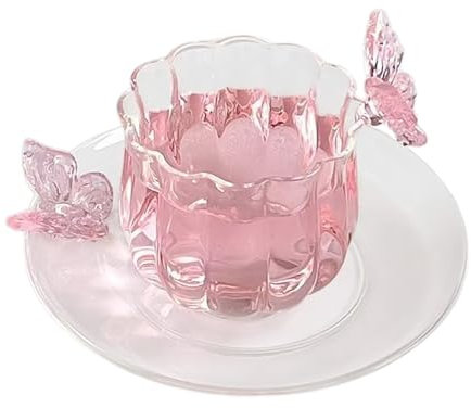 Liuyoyo Martini Glasses, Large and Fancy Cocktail Glasses, Hand Blown Champagne Coupe Glasses for Espresso Martini, Home Bar Cart Accessories, (Lotus Cup Set with Tray)