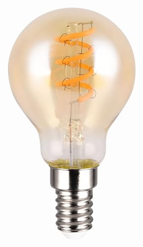 E14 Deko LED - 4 Watt, 180 Lumen, 1800 K warmweiß - Ø4,5cm 3 Stufen Dimmer |