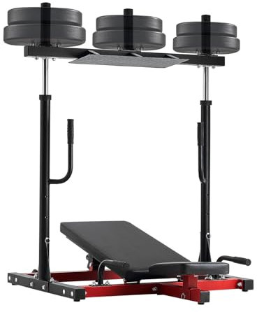VEVOR Vertikale Beinpresse, spezielles Heim-Fitnessgerät für den Unterkörper, Trainingsgerät aus Karbonstahl, verstellbares Beinkrafttraining für hochintensives Drücken 249,48 kg belastbar
