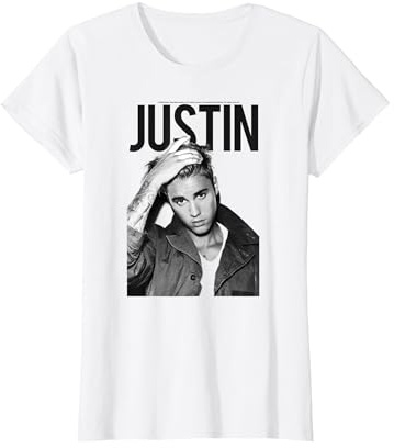 Offizielles Justin Bieber Pop Retro T-Shirt