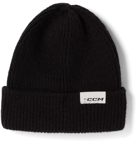 CCM Senior Casual Mütze, OSFA (DE/NL/SE/PL, Alphanumerisch, Einheitsgröße, Schwarz)