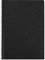 Clairefontaine 781421C Agebag Spiralbuch (DIN A4, 21 x 29,7 cm, 50 Blatt, kariert, Doppelspiralbindung, praktisch für unterwegs, robust und belastbar) 1 Stück schwarz
