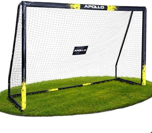 Apollo Fußballtor - Goal Master - für Kinder und Erwachsene, ideal für den Garten, erhältlich in 180, 240 oder 300 cm Breite, wetterfest