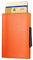 Ögon Smart Wallets - Cascade Slim Wallet - Portefeuille Automatique en Aluminium et Cuir - RFID Protection - Capacité 8 Cartes et Billets