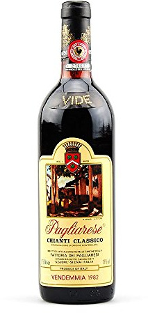 Wein 1982 Chianti Classico Pagliarese
