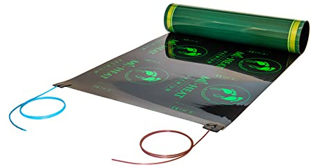 4,5m Mi-Heat Premium Heizfolie 130Watt/m² | 50cm Breit | elektrische Heizung Flächenheizung Folienheizung | zur Selbstverlegung